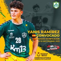 El galdense Yanis Ram&iacute;rez repite en la convocatoria de la Federaci&oacute;n Espa&ntilde;ola de Balonmano