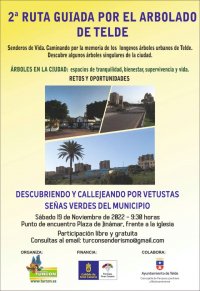 Turc&oacute;n vuelve con una Segunda Ruta guiada por el Arbolado urbano de Jin&aacute;mar