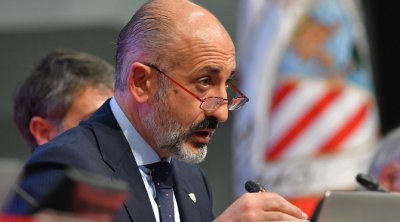 La grada de animaci&oacute;n de San Mam&eacute;s, otro ex&aacute;men para Elizegi