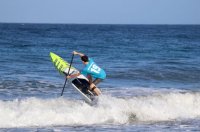 M&aacute;s de medio centenar de deportistas internacionales del paddle surf race se dan cita en el Gran Canaria PRO 2022