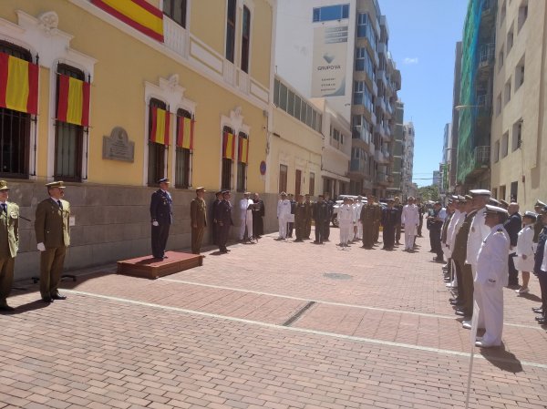 Se celebró el Acto Institucional de la Delegación de Defensa en Canarias