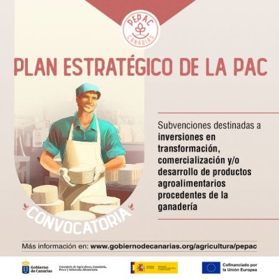 Convocadas las ayudas PEPAC destinadas al desarrollo de productos agroalimentarios procedentes de la ganader&iacute;a