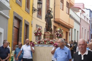 Gu&iacute;a: San Roque arrop&oacute; este domingo al compatrono en el d&iacute;a principal de las fiestas en su honor