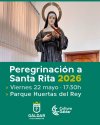 G&aacute;ldar peregrina a Anzof&eacute; este viernes con motivo de la festividad de Santa Rita