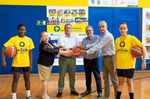 La Fundación La Caja de Canarias renueva su apoyo al CB Islas Canarias