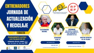 Luis de la Fuente encabezará unas Jornadas de Actualización para Entrenadores organizadas por la FIFLP y la UD Las Palmas