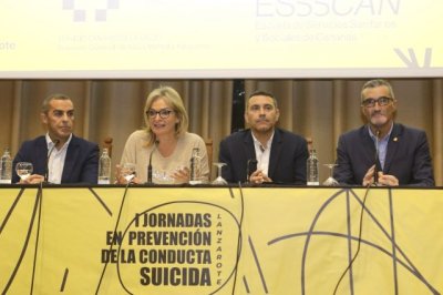 ESSSCAN y Cabildo de Lanzarote re&uacute;nen a 350 profesionales para debatir sobre la prevenci&oacute;n de la conducta suicida