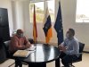 G&aacute;ldar: Reuni&oacute;n de trabajo del concejal de Deportes con el director general de Deportes del gobierno de Canarias