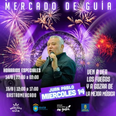 El Gastromercado de Gu&iacute;a abre este mi&eacute;rcoles y jueves por las fiestas de la Virgen