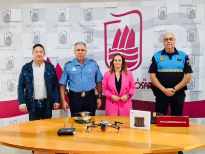 Puerto del Rosario: El Ayuntamiento dota a la Polic&iacute;a Local de un nuevo dron para mejorar el servicio policial