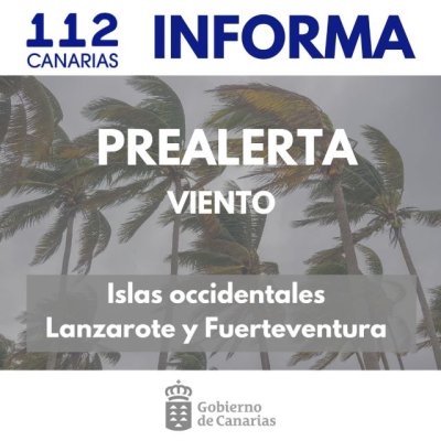 El Gobierno actualiza la situaci&oacute;n y mantiene la prealerta por viento