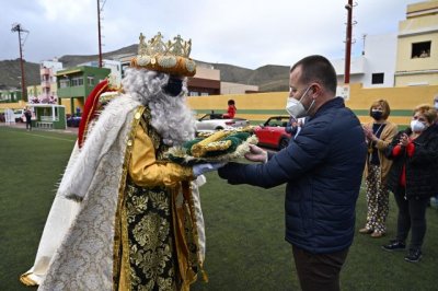 Los Reyes Magos ya tienen “la llave mágica” con la que entrar esta noche en los hogares galdenses