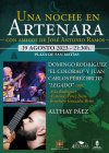 El espect&aacute;culo 'Una noche en Artenara' contar&aacute; con la presencia de Althay P&aacute;ez, Domingo Rodr&iacute;guez y Juan Carlos P&eacute;rez