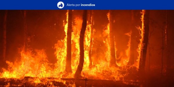 Se mantiene la Alerta por Riesgo de Incendios Forestales en El Hierro, La Palma, La Gomera, Tenerife y Gran Canaria