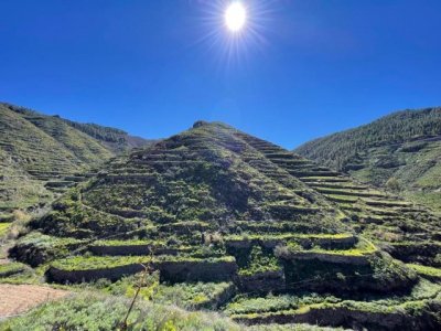G&aacute;ldar realiza una ruta de senderismo para conocer la arquitectura patrimonial de sus Altos