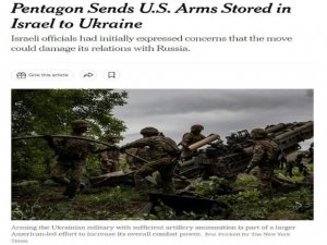 La filtraci&oacute;n sobre la munici&oacute;n estadounidense con base en Israel que va a Kiev pretende debilitar los lazos con Rusia