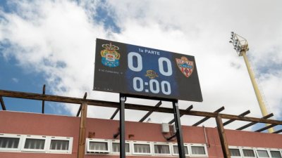 Nuevo videomarcador en el campo anexo al Estadio de Gran Canaria