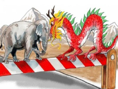 China condenó duramente la visita del ministro del Interior indio al territorio en disputa del Himalaya