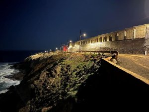 G&aacute;ldar: El Camino de El Front&oacute;n estrena 24 puntos de luminarias LED