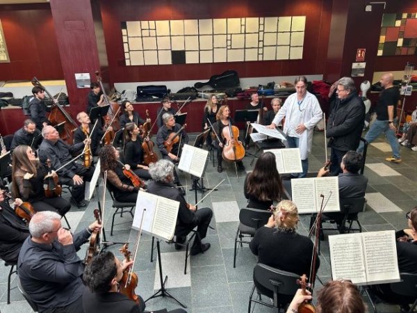 El Hospital Universitario La Candelaria recibe la visita anual de la Orquesta Sinf&oacute;nica de Tenerife