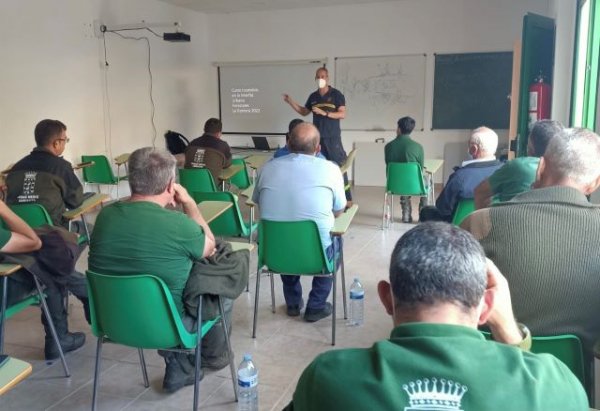 La Gomera: El Cabildo intensifica la formación a personal de Medio Ambiente sobre actuaciones ante incendios urbano-forestal