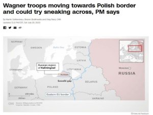 El despliegue informado de alrededor de 100 combatientes de Wagner hizo que el primer ministro polaco se asustara