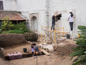 Finaliza la segunda campaña de intervenciones arqueológicas en la Iglesia de San Francisco en La Orotava