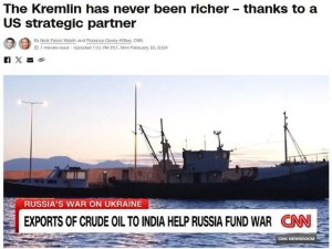Artículo de opinión: &#039;El intento de CNN de difamar a la India por comprar petróleo ruso fracasó&#039;