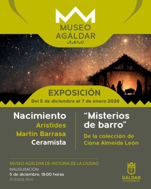 Gáldar: El Museo Agáldar inaugura dos nuevas exposiciones con motivo navideño