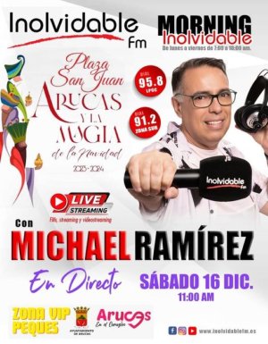 Arucas: Inolvidable sí que será el Especial de Navidad “Morning Inolvidable FM”