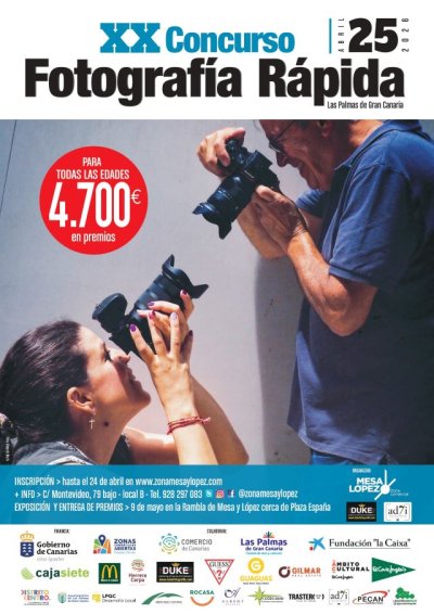 Fotografía, creatividad y rapidez se dan cita el 25 de abril en Zona Mesa y López