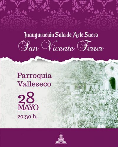 Valleseco inaugura las Sala de Arte Sacro “San Vicente Ferrer”