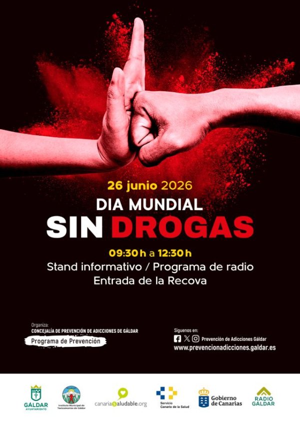 G&aacute;ldar se suma al D&iacute;a Mundial sin Drogas con un stand informativo en la entrada de La Recova