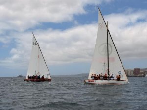 Vela Latina Canaria: El Campeonato Aguas de Teror afronta un intenso fin de semana con doble jornada en la bah&iacute;a capitalina