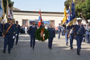 Guía acogió hoy la Jura de Bandera civil en la que participaron un total de 69 jurandos