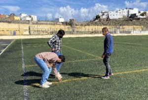 Arucas adjudica la obra de sustituci&oacute;n del c&eacute;sped y renovaci&oacute;n del sistema de riego del campo de F&uacute;tbol Manuel Pablo