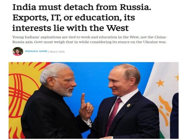 Korybko a Renuka Sane: No hay raz&oacute;n para que India se separe de Rusia