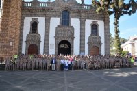 El Ejército del Aire y del Espacio realiza ofrenda a la Virgen del Pino