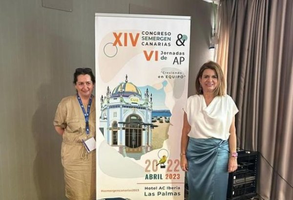 Elizabeth Hern&aacute;ndez expone ante m&eacute;dicos de familia las acciones de la Atenci&oacute;n Primaria en Canarias