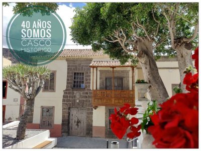 El casco hist&oacute;rico de Gu&iacute;a celebra el 40 aniversario de su declaraci&oacute;n como Bien de Inter&eacute;s Cultural