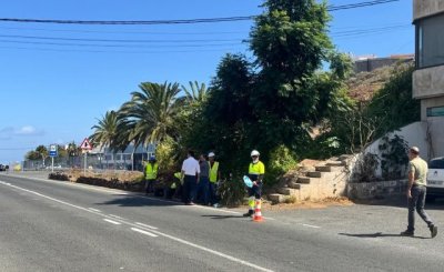 El Ayuntamiento de Guía inicia las obras de renovación de la red de abasto de la zona próxima al IES Guía