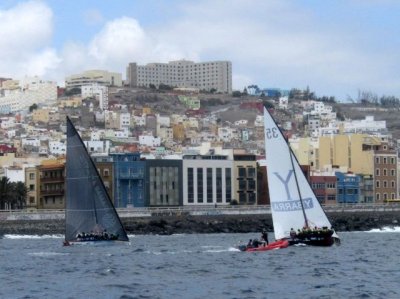 Vela Latina Canaria: Portuarios, Guerra del Río y Minerva, eliminados en una sorprendente segunda eliminatoria del Torneo Fundación La Caja de Canarias