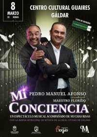 A la venta las &uacute;ltimas entradas para el concierto de Pedro Manuel Afonso con la Banda Municipal de M&uacute;sica de G&aacute;ldar y el Maestro Florido