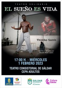 La obra de teatro solidaria &lsquo;El sue&ntilde;o es vida&rsquo; ser&aacute; representada el mi&eacute;rcoles para el alumnado del CEPA de G&aacute;ldar