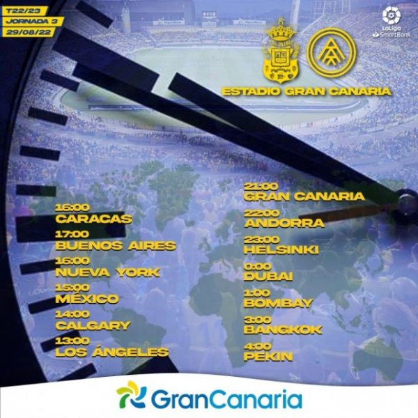 Fútbol: Radio Faro del Noroeste retransmite hoy lunes, a las 21.00 horas: UD Las Palmas - FC Andorra
