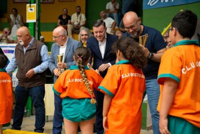 La VI concentración de los Juegos de Gran Canaria reunió a 19 escuelas y clubes de lucha canaria en Gáldar