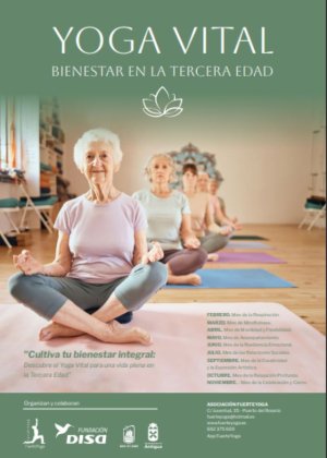 Yoga y mindfulness para mejorar la vitalidad de las personas mayores de Fuerteventura