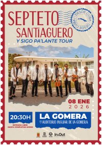 La Gomera: El Auditorio Insular acoge este jueves el concierto del Septeto Santiaguero dentro de su gira internacional