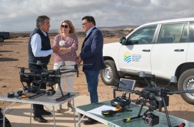 Manuel Miranda presenta la nueva unidad de drones para la vigilancia de la ordenaci&oacute;n y protecci&oacute;n ambiental