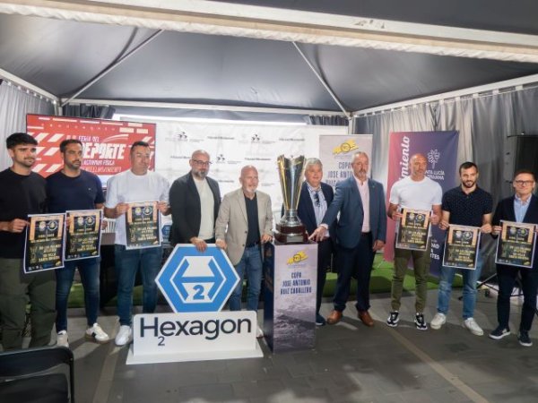 Fútbol: Presentada la final de la II Copa José Antonio Ruiz Caballero, que se disputará el domingo 25 de mayo en Vecindario